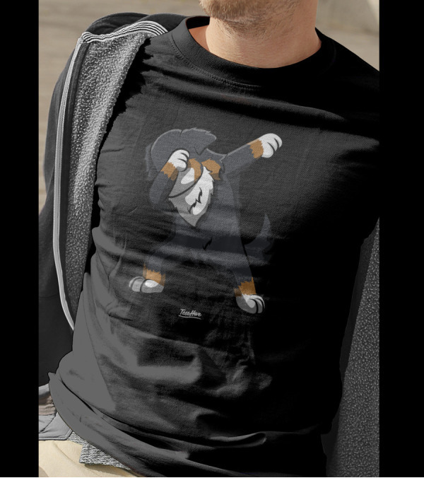 Dabbing Bernese Mountain Dog Dab Dance TeeHut T-Shirt