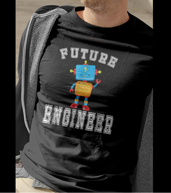 Future Engineer Robot Robotics Costume T-Shirt