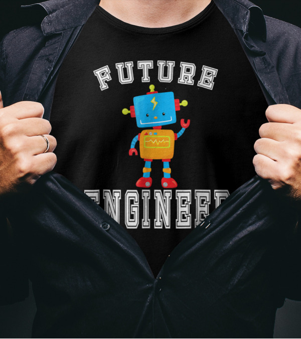 Future Engineer Robot Robotics Costume T-Shirt