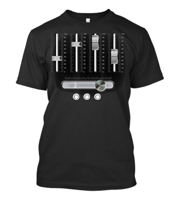 Sound Engineer Audio Engineer Recorder Mixers Faders T-Shirt