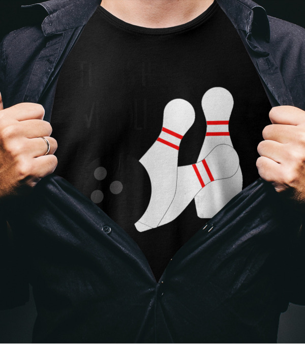 THIS IS HOW WE ROLL BOWLING PINS AND BALL T-Shirt