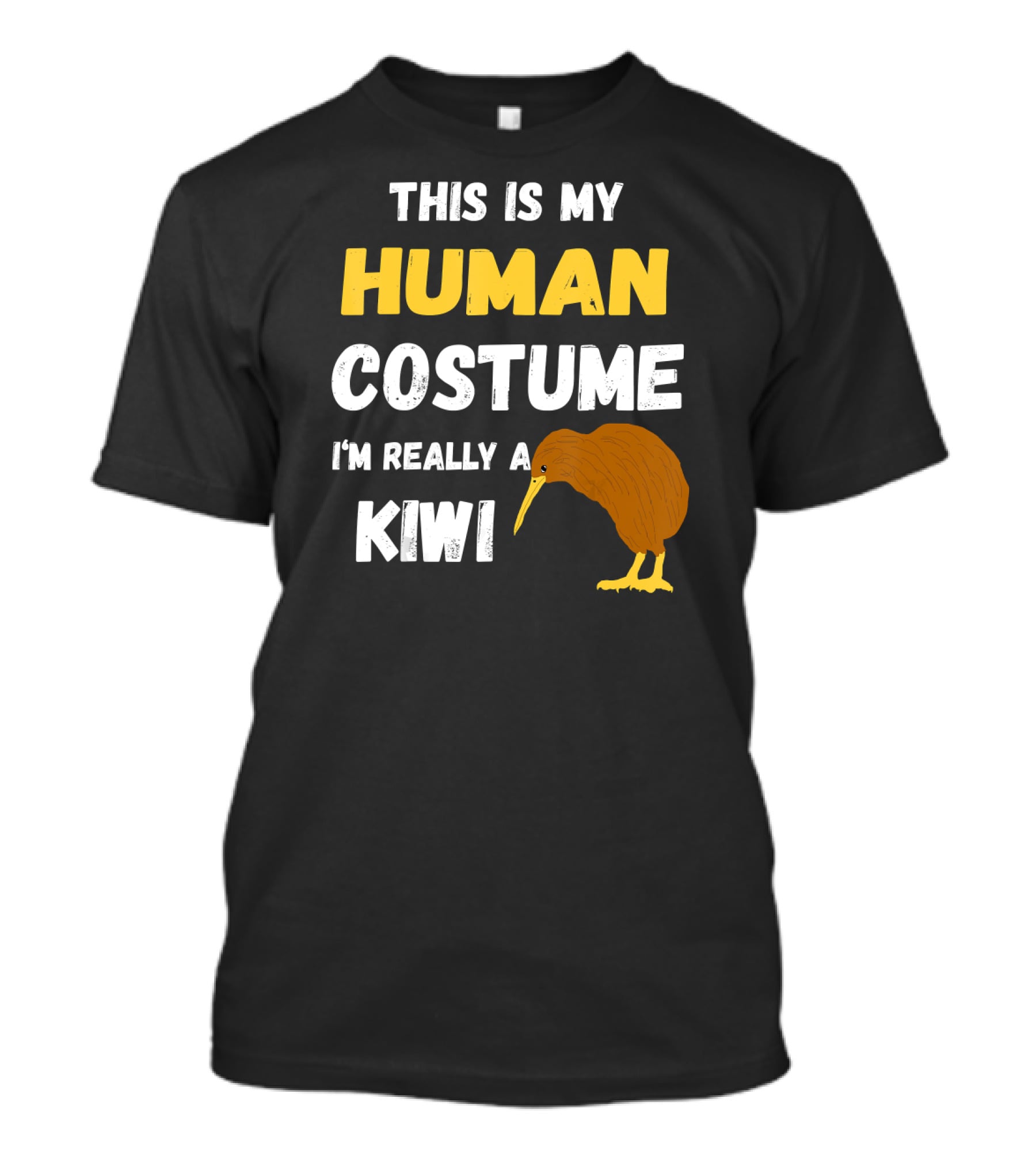 This Is My Human Costume I'm Really A Kiwi Bird T-Shirt