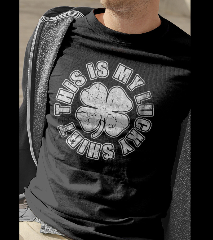 This Is My Lucky St Patricks Day Shamrock T-Shirt