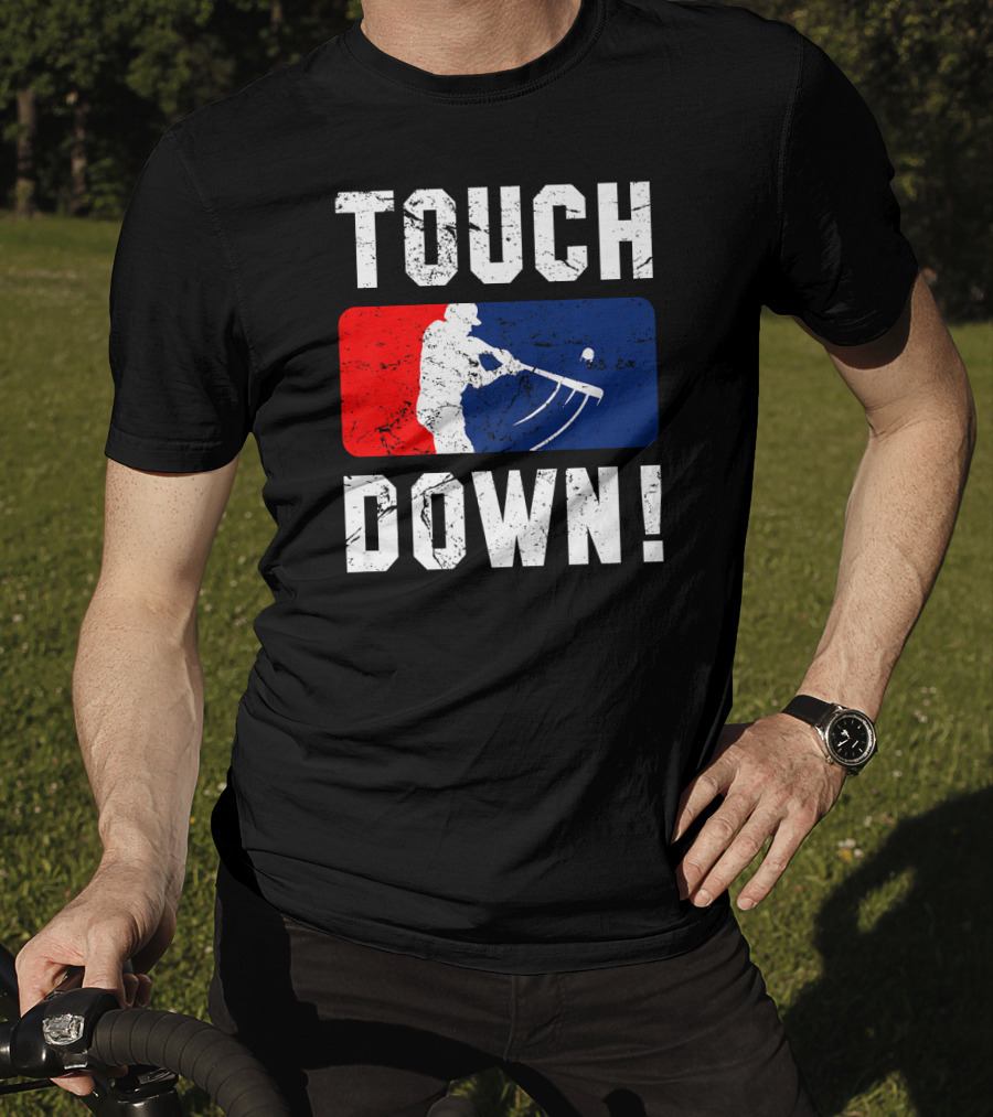 TOUCHDOWN Baseball Bat T-Shirt