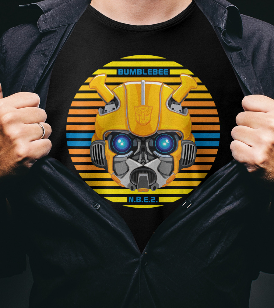 Bumblebee N.B.E.2 Transformers Movie Face T-Shirt