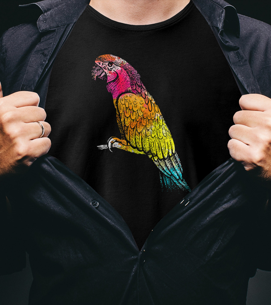 Tropic Bird Zoo Keeper Ornitho Idea Parrot T-Shirt