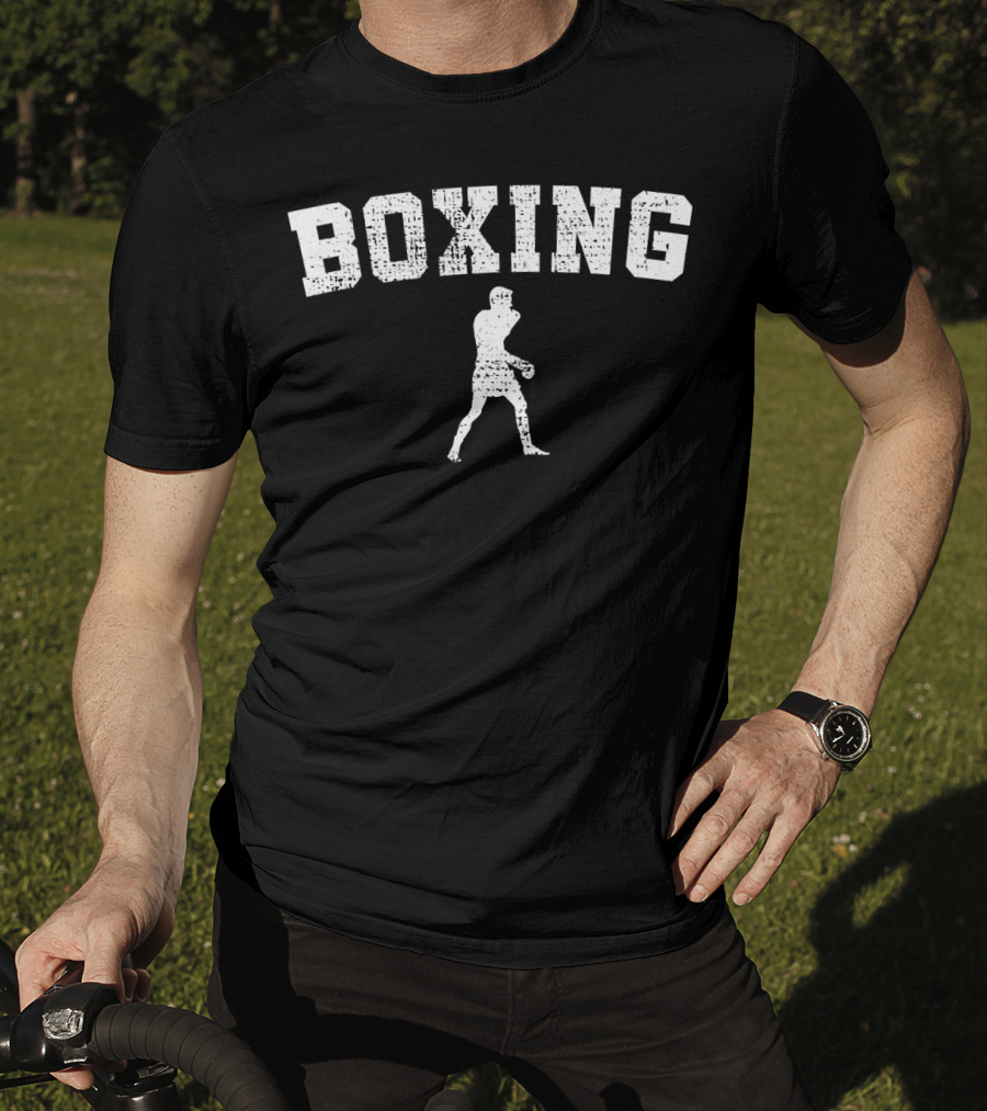 Boxing Vintage Boxer Boxing Club Silhouette Classic T-Shirt