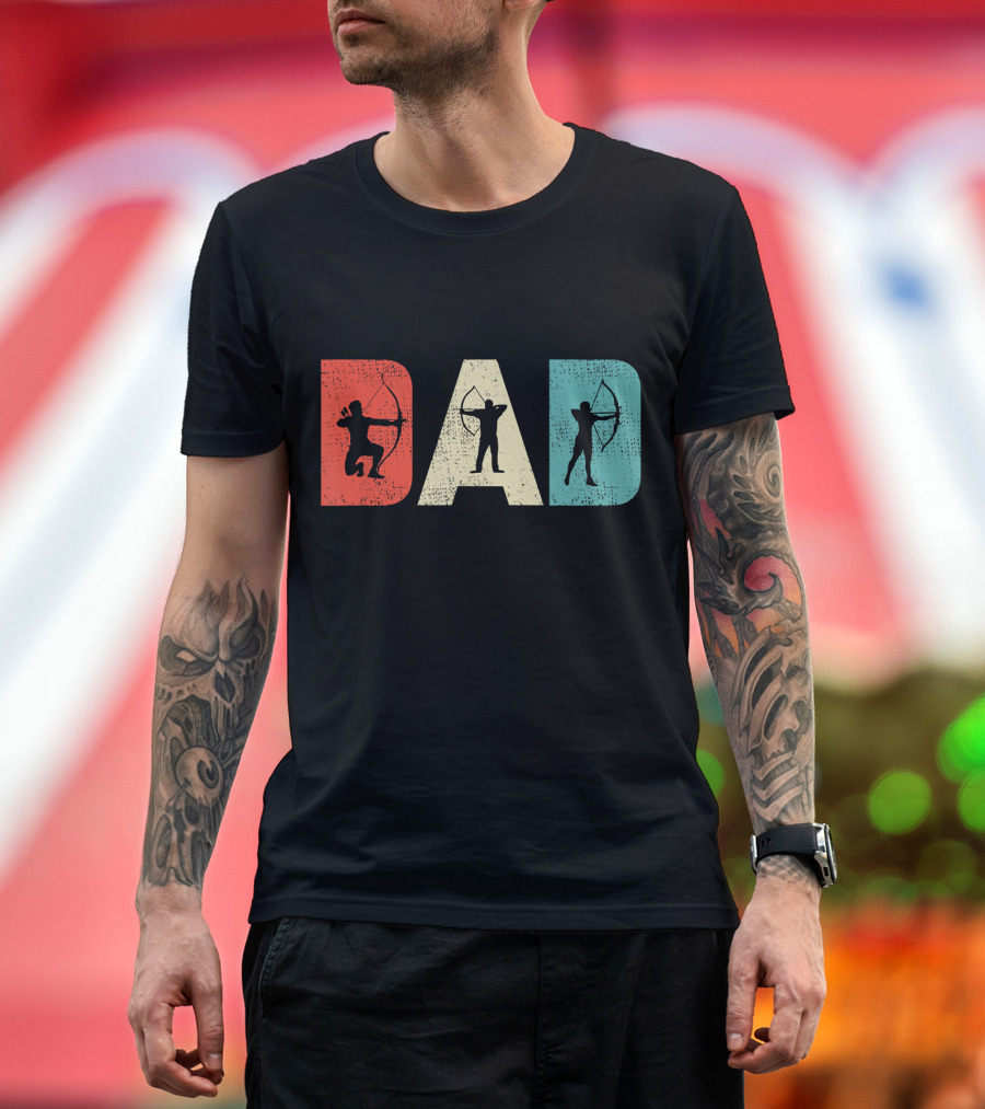 Dad Vintage Archery T-Shirt