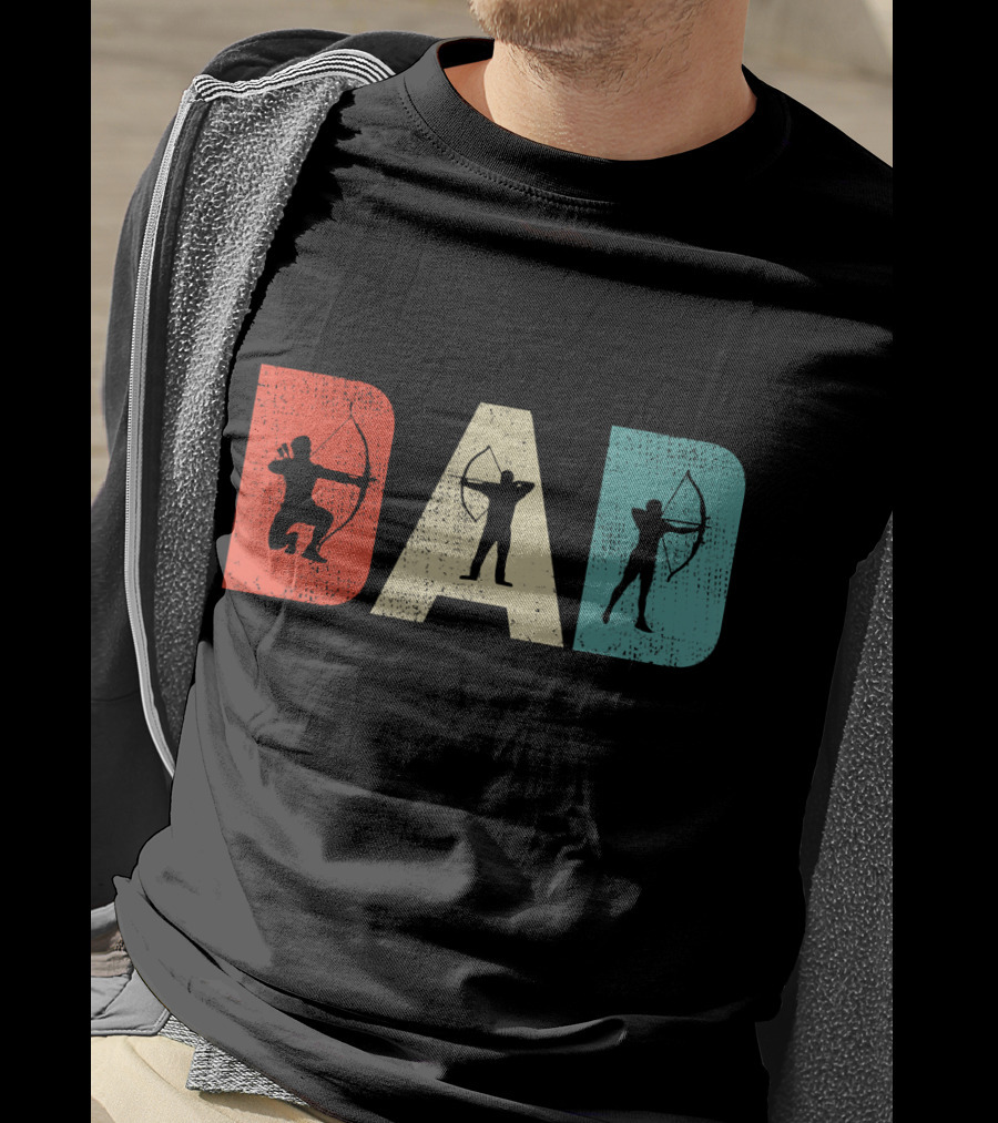 Dad Vintage Archery T-Shirt