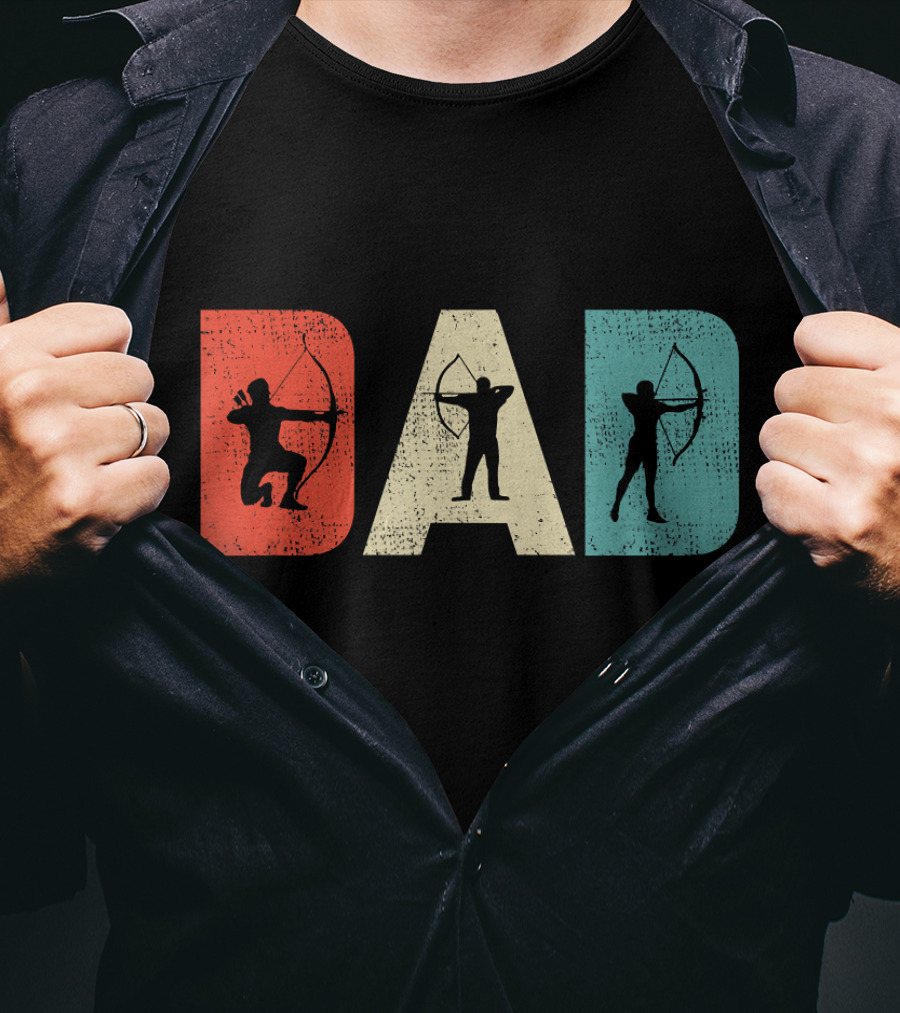 Dad Vintage Archery T-Shirt