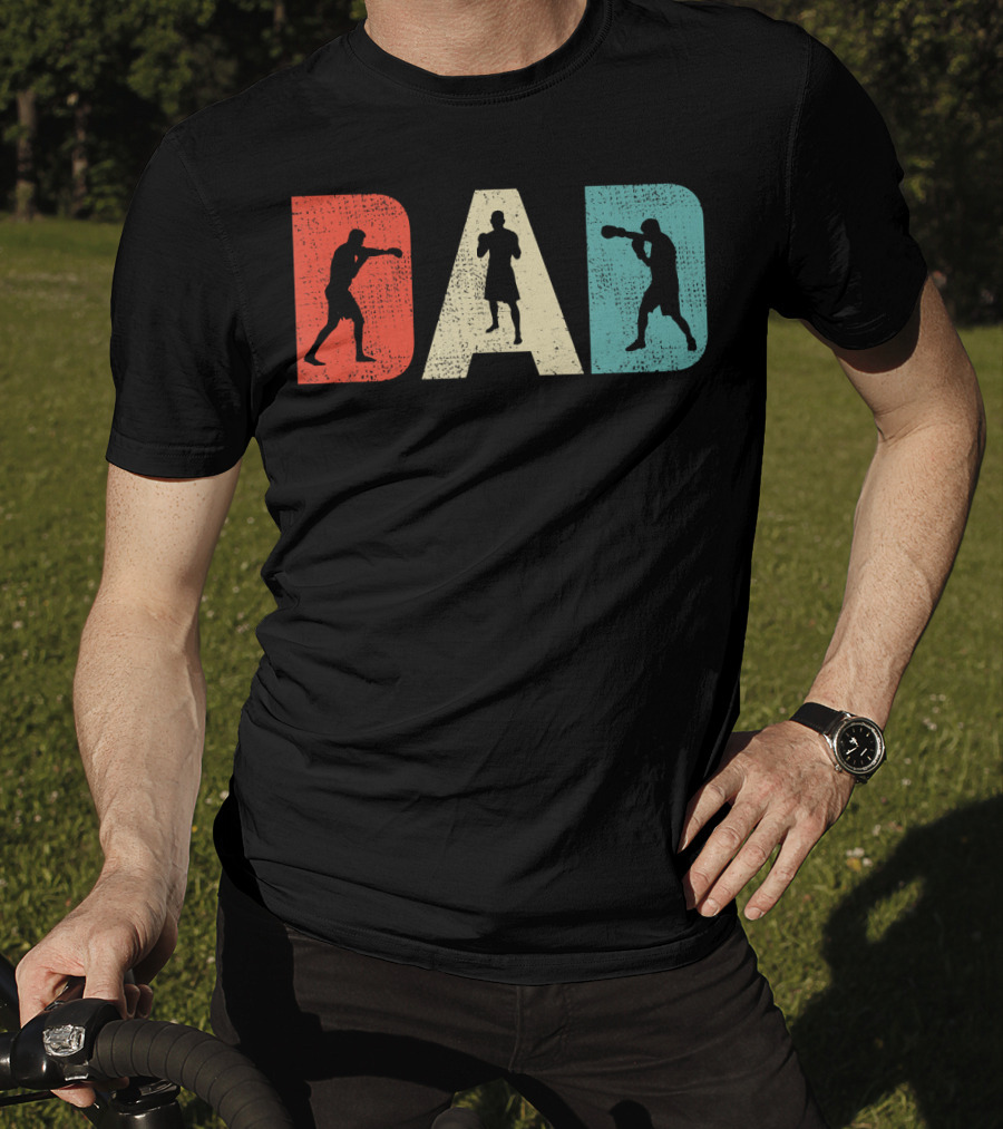 Boxing Dad Vintage T-Shirt