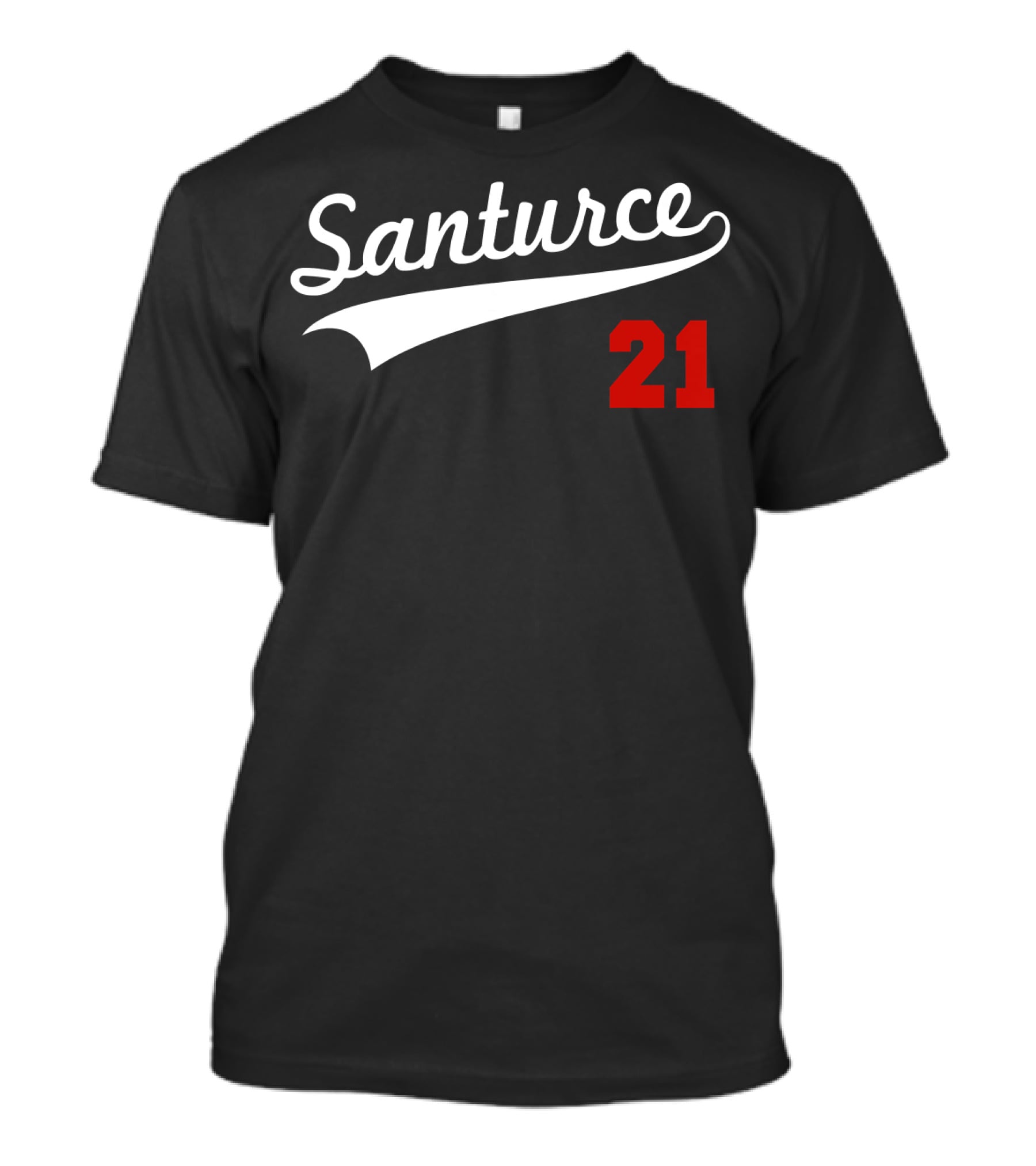 Santurce Puerto Rico Baseball 21 Vintage T-Shirt
