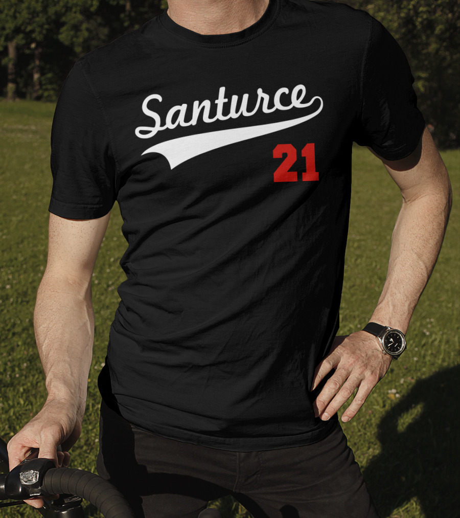Santurce Puerto Rico Baseball 21 Vintage T-Shirt