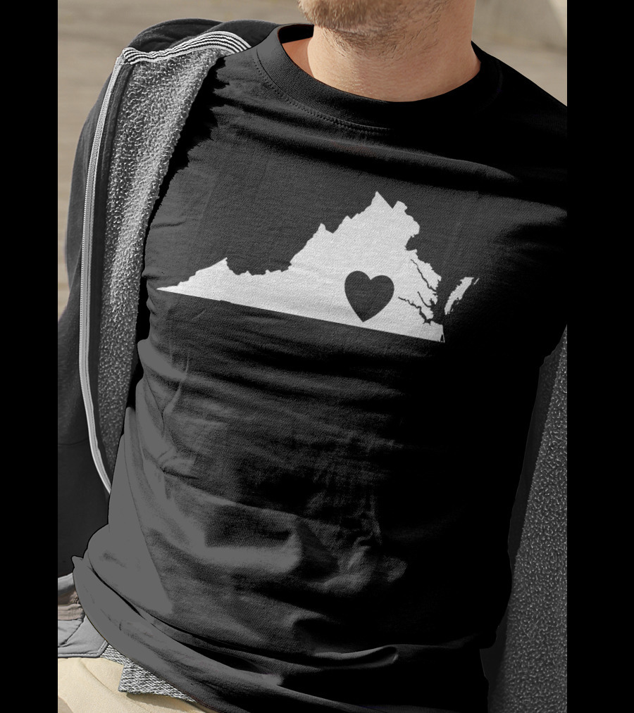 Virginia State Heart Lovers T-Shirt