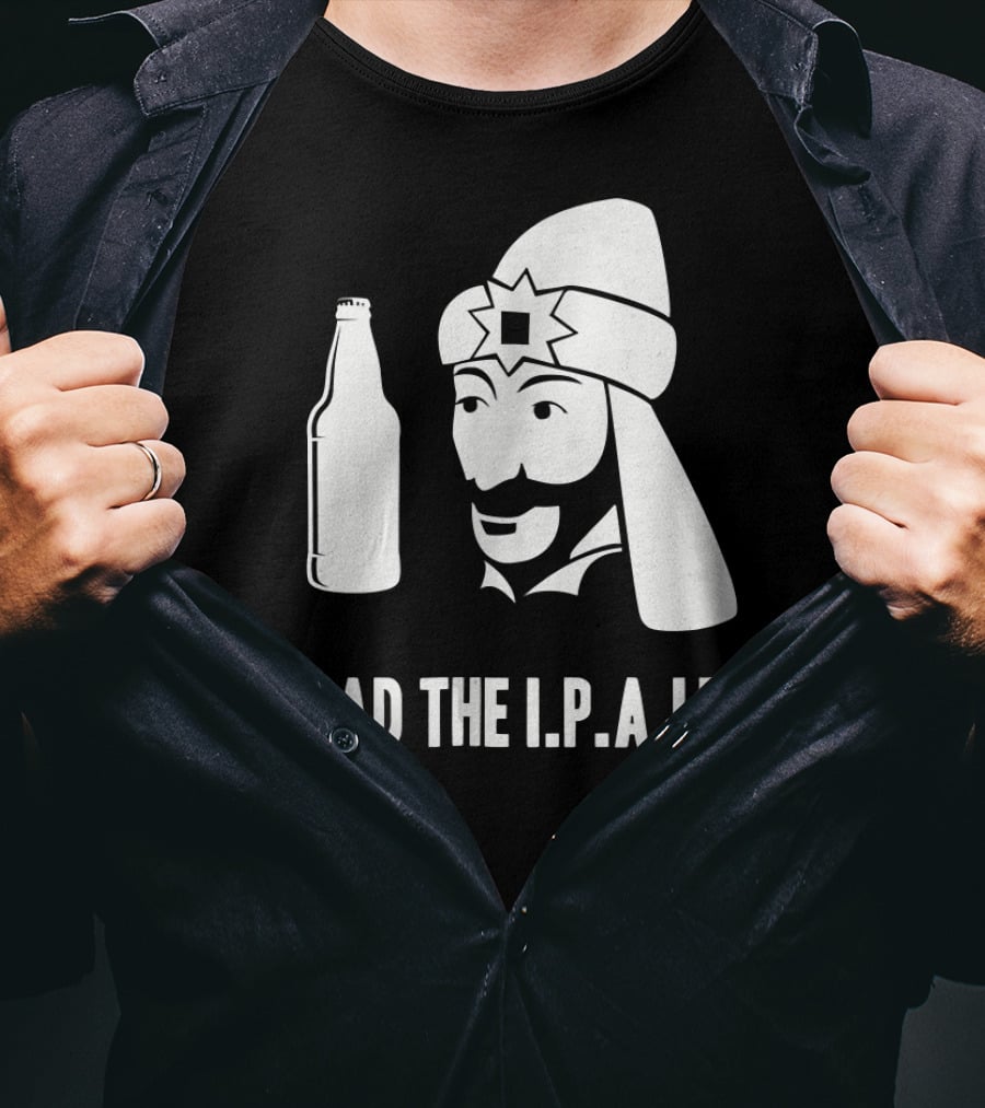 Vlad The I.P.A.er Funny Halloween Dracula Craft Beer Dr T-Shirt