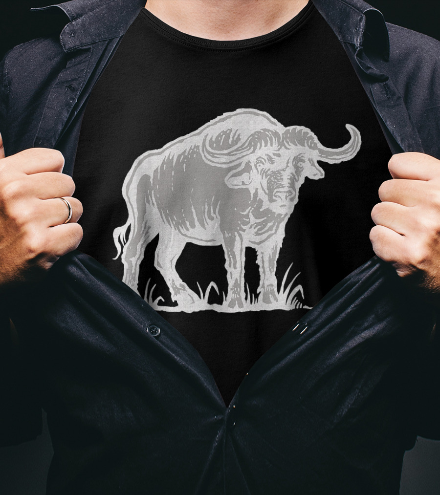 Water Buffalo Plains Bison T-Shirt
