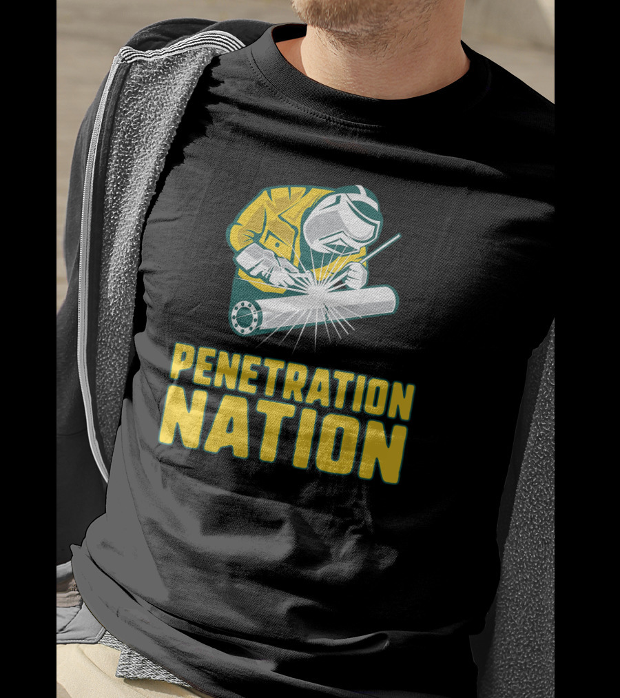 Penetration Nation Welder Spark Action T-Shirt
