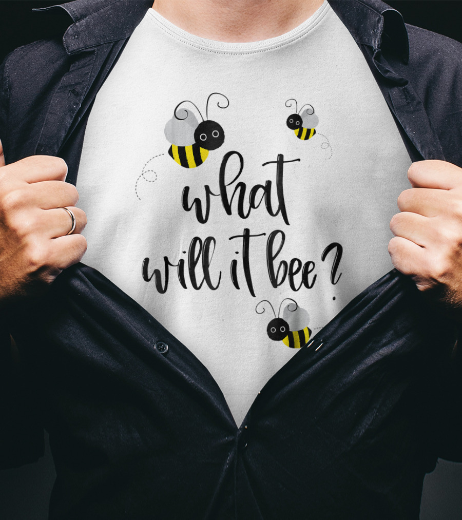 What Will It Bee? Gender Reveal Bees T-Shirt