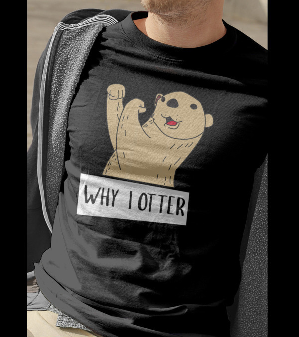 Why I Otter Funny Fighting Otter Pun Boxing Champion T-Shirt
