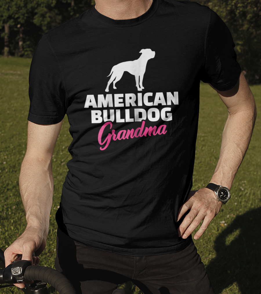 American Bulldog Grandma T-Shirt