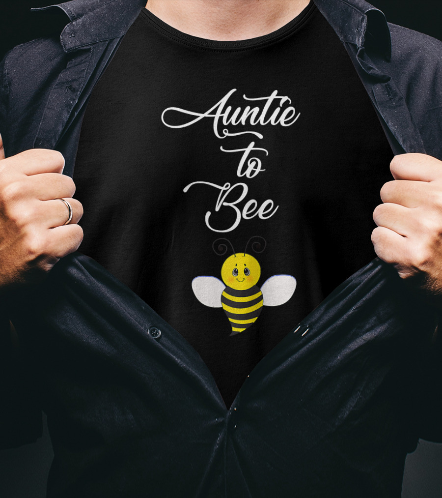 Auntie To Bee Pregnancy Announcement T-Shirt