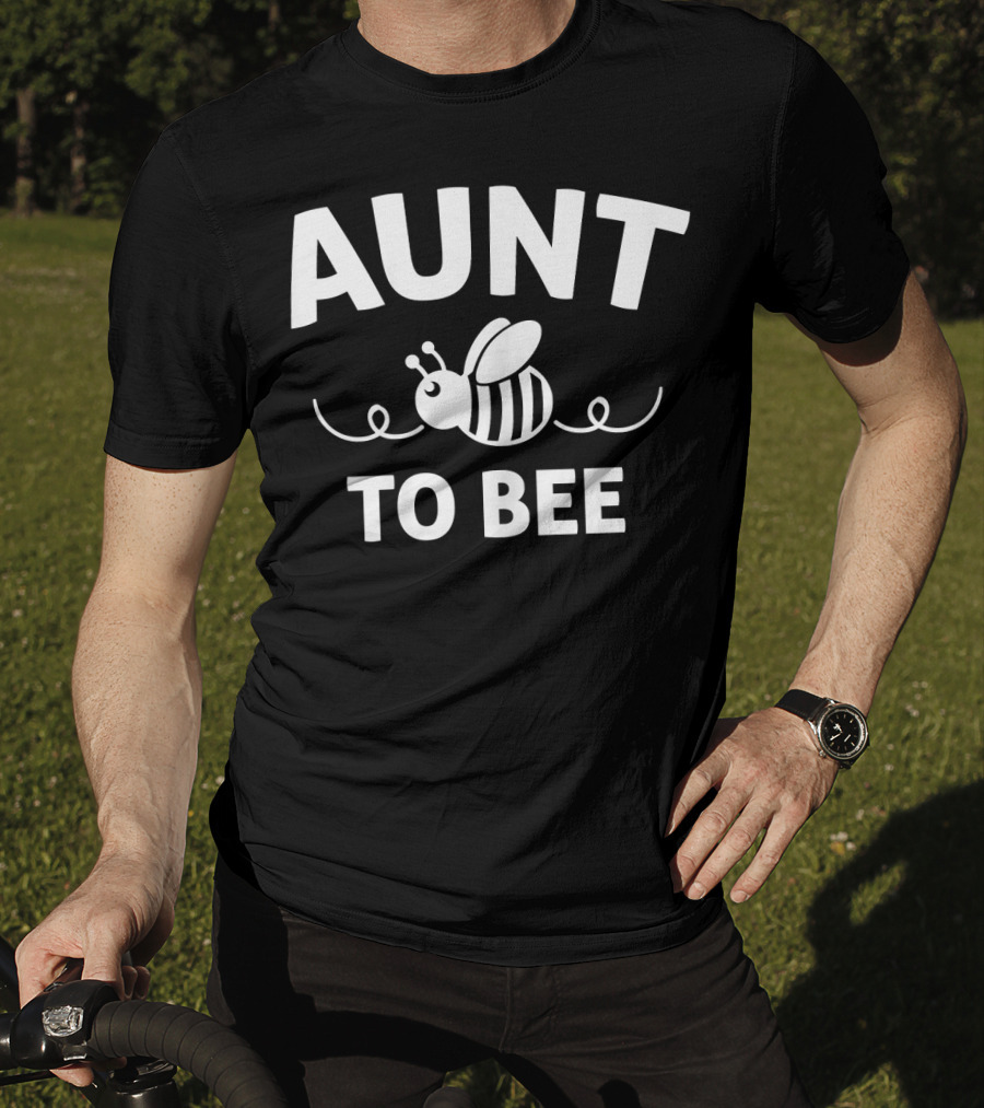 Aunt To Bee Cute New Aunt BEEcoming T-Shirt