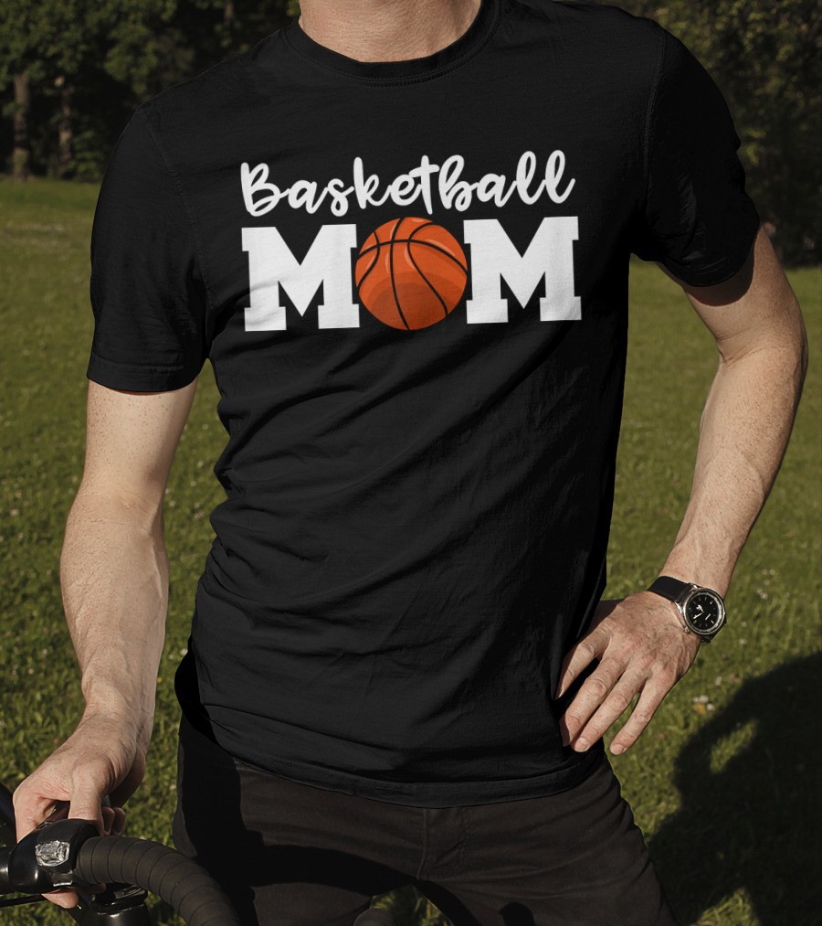 Basketball Mom Cute Player Mama T-Shirt