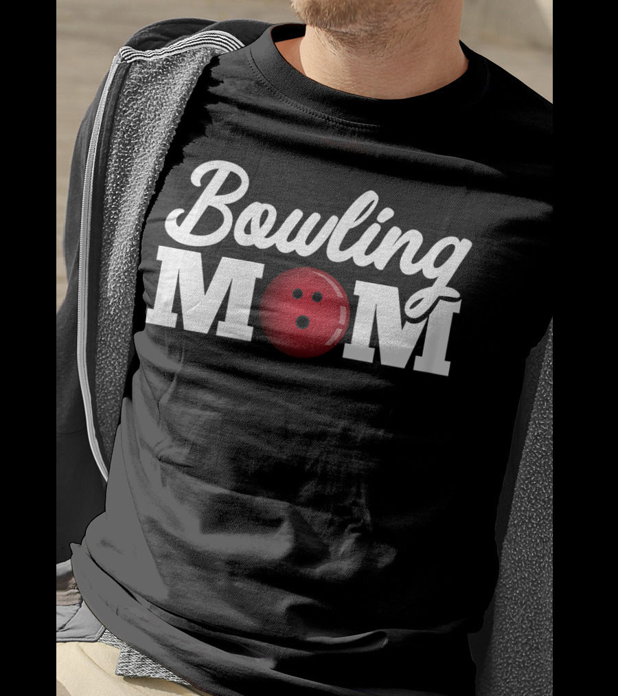 Bowling Mom Bowling Ball T-Shirt