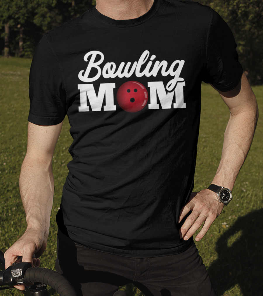 Bowling Mom Bowling Ball T-Shirt
