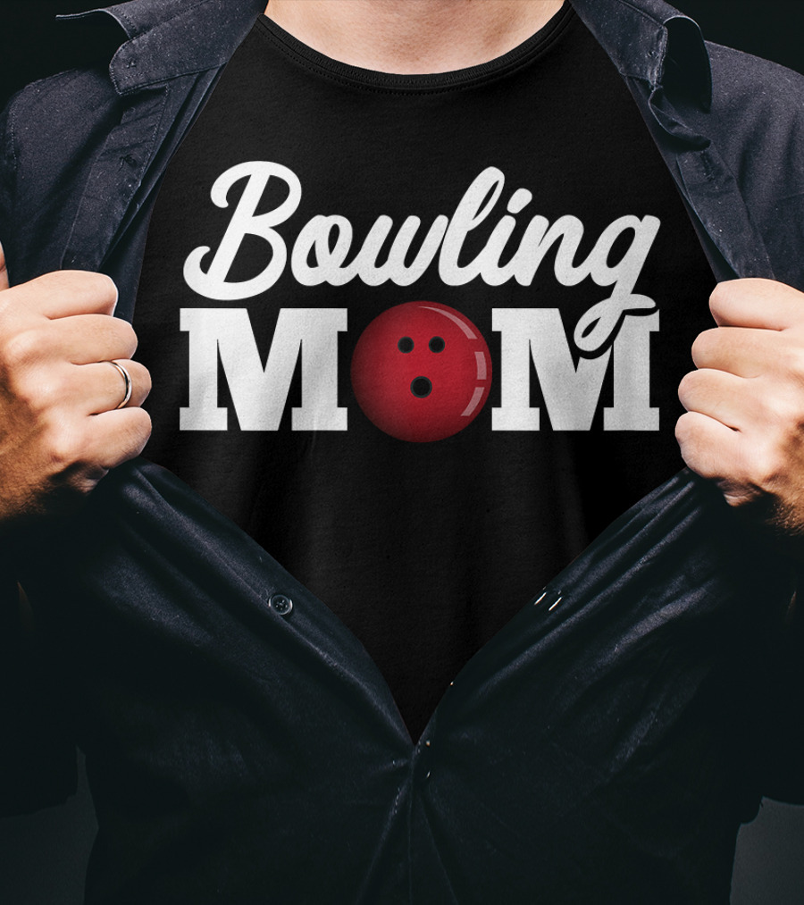 Bowling Mom Bowling Ball T-Shirt