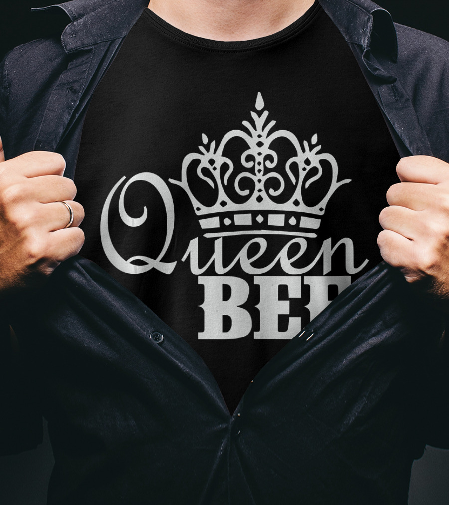 Queen Bee Crown Regal T-Shirt