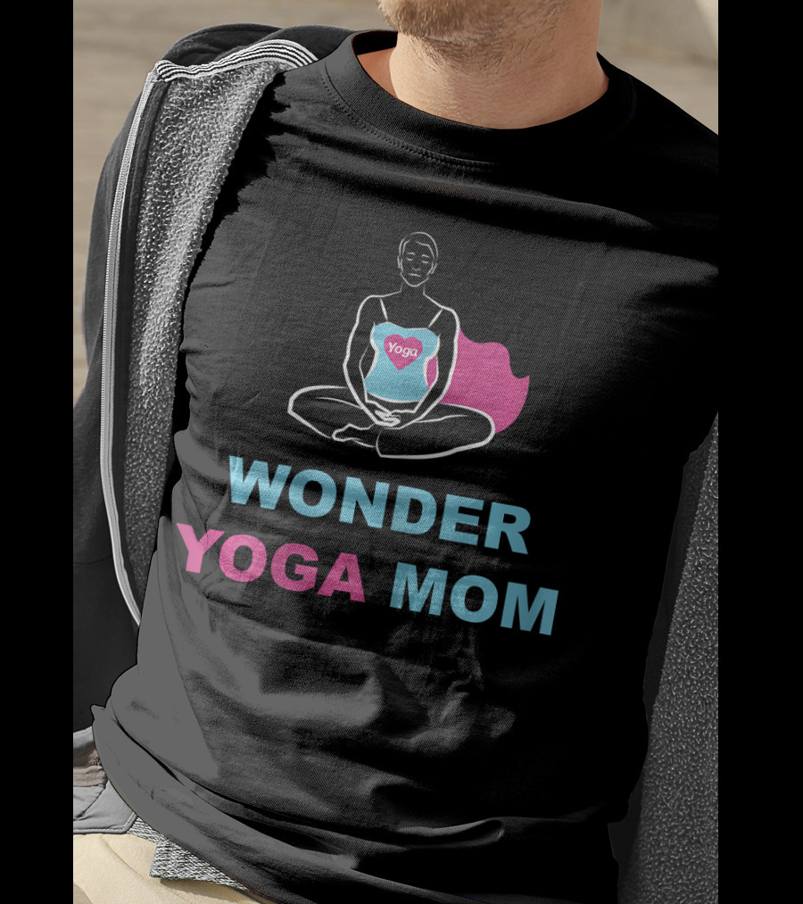 WONDER YOGA MOM Yoga T-Shirt