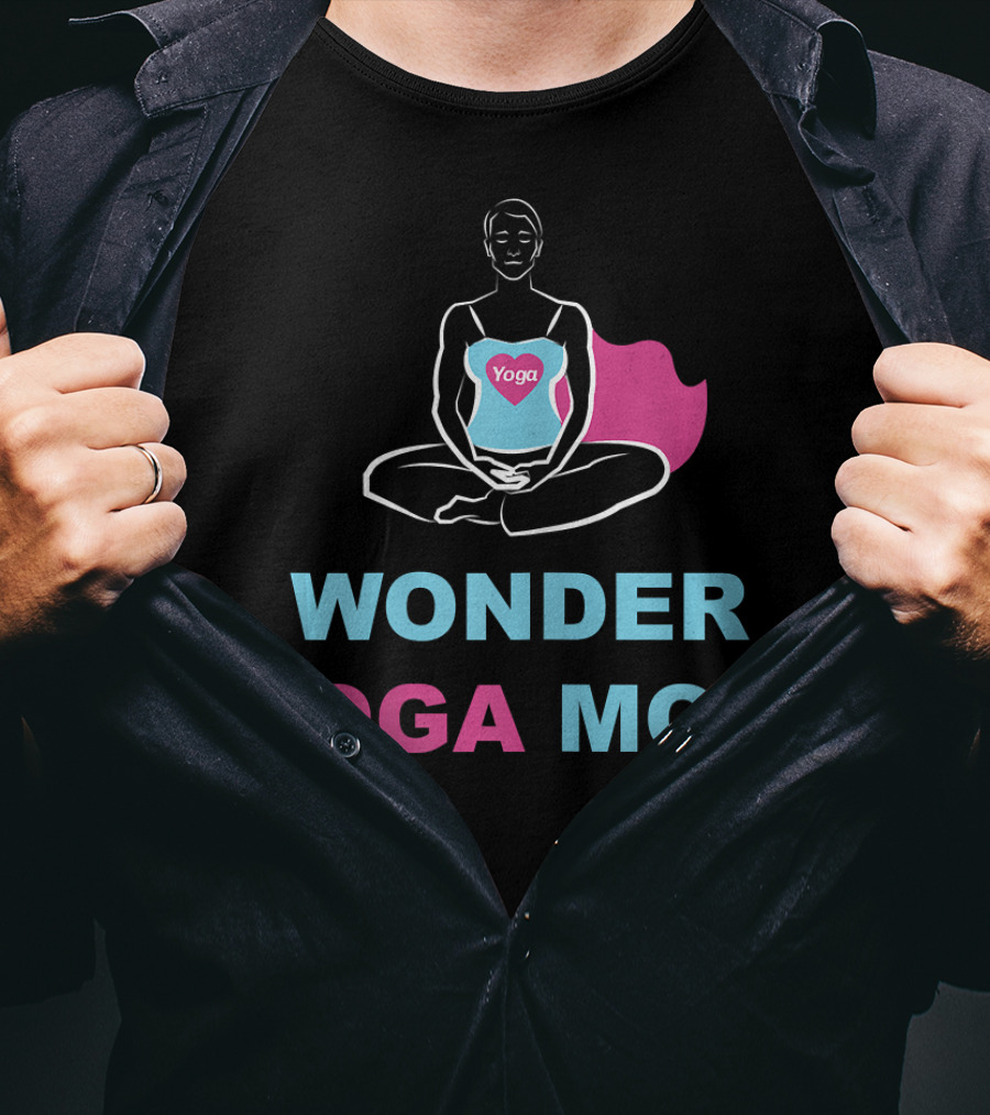 WONDER YOGA MOM Yoga T-Shirt