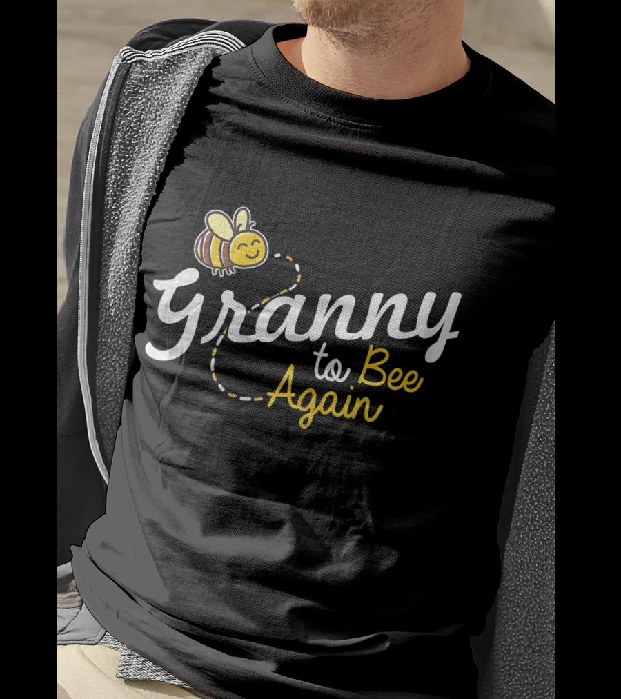 Granny To Bee Again With Cute Bee Icon T-Shirt