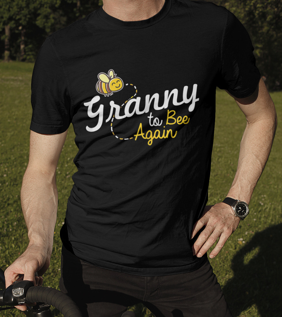Granny To Bee Again With Cute Bee Icon T-Shirt