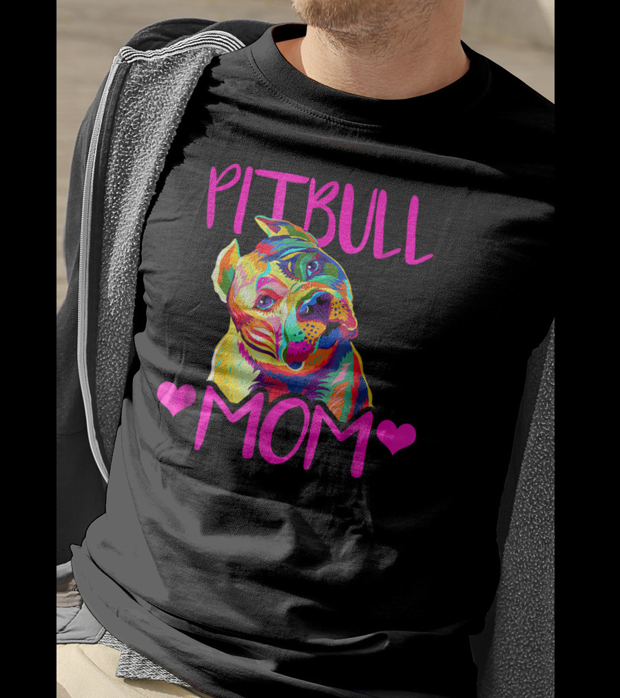 PITBULL MOM T-Shirt