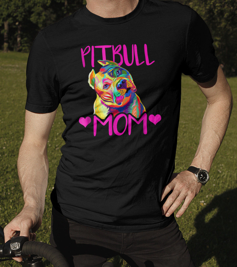 PITBULL MOM T-Shirt