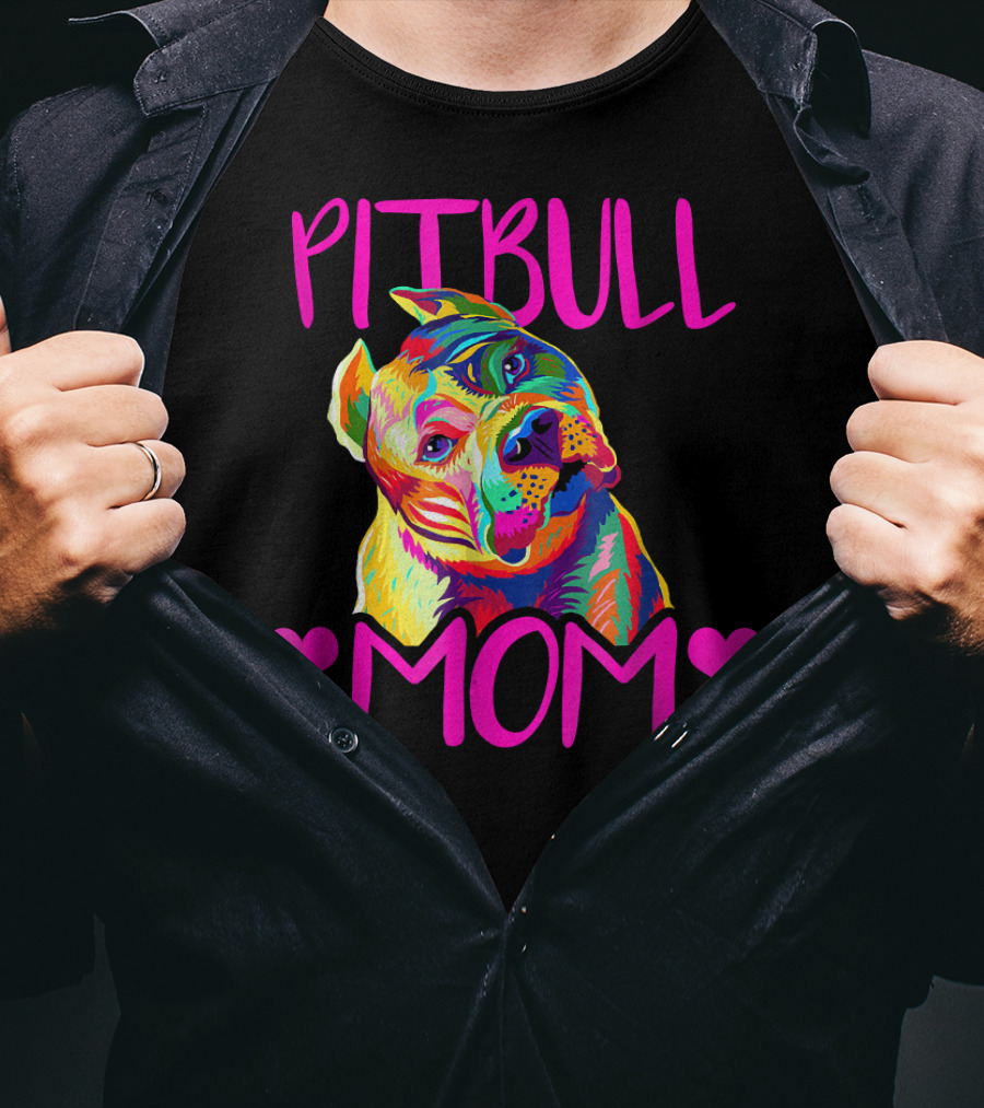 PITBULL MOM T-Shirt