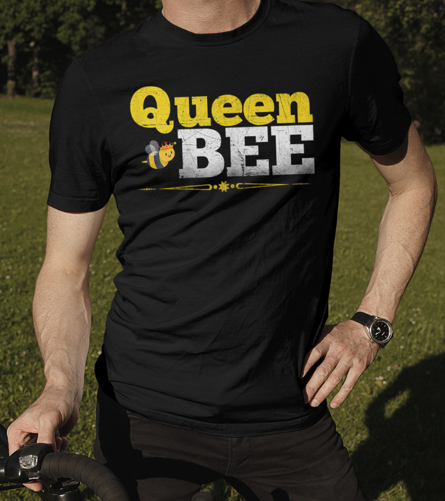 Queen Bee With Crown Boss Lady T-Shirt