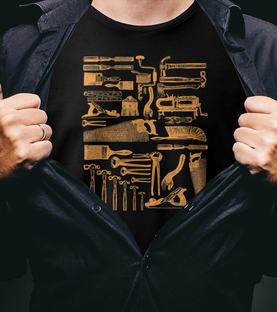 Woodworking Tools And Instruments Collection T-Shirt