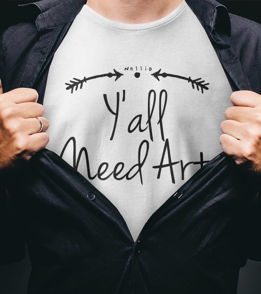 Y'all Need Art Teacher Funny Artist T-Shirt