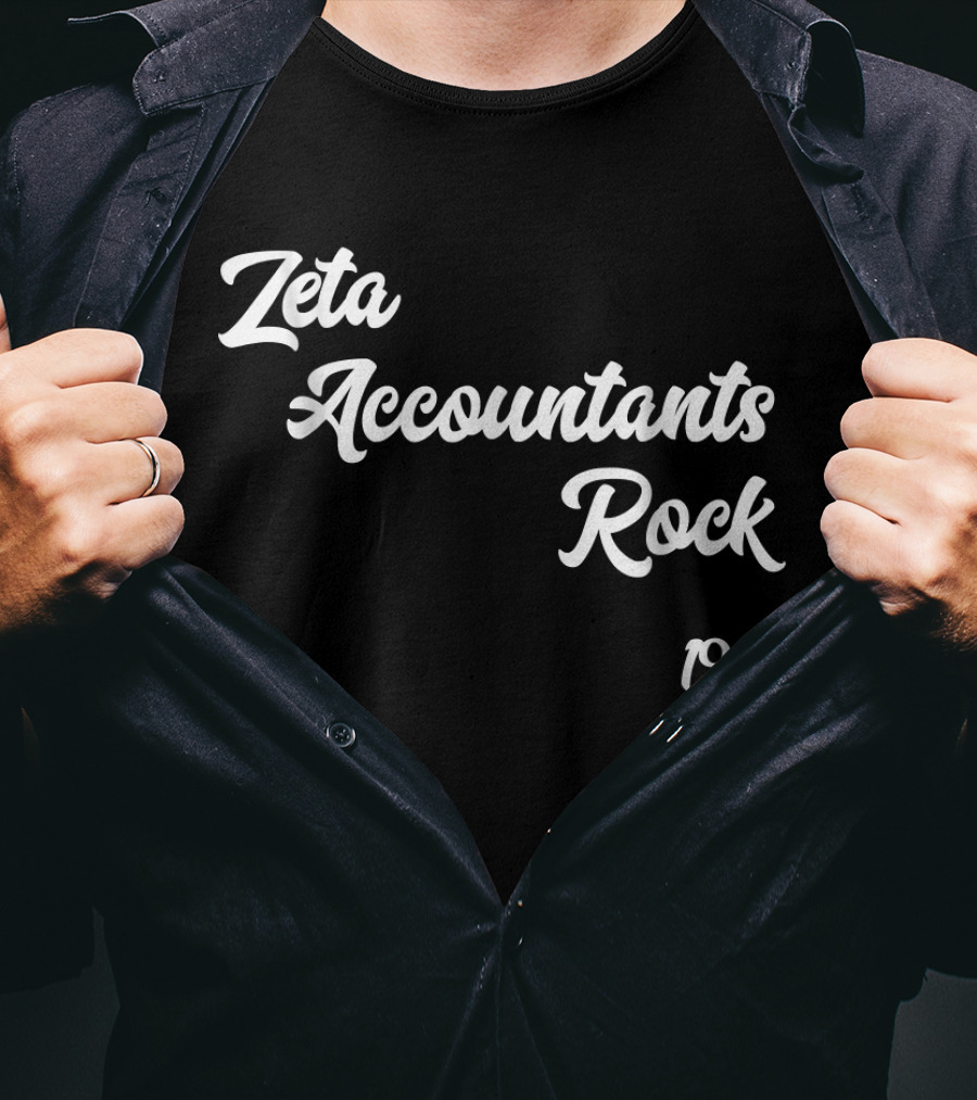 Zeta Accountants Rock 1920 T-Shirt
