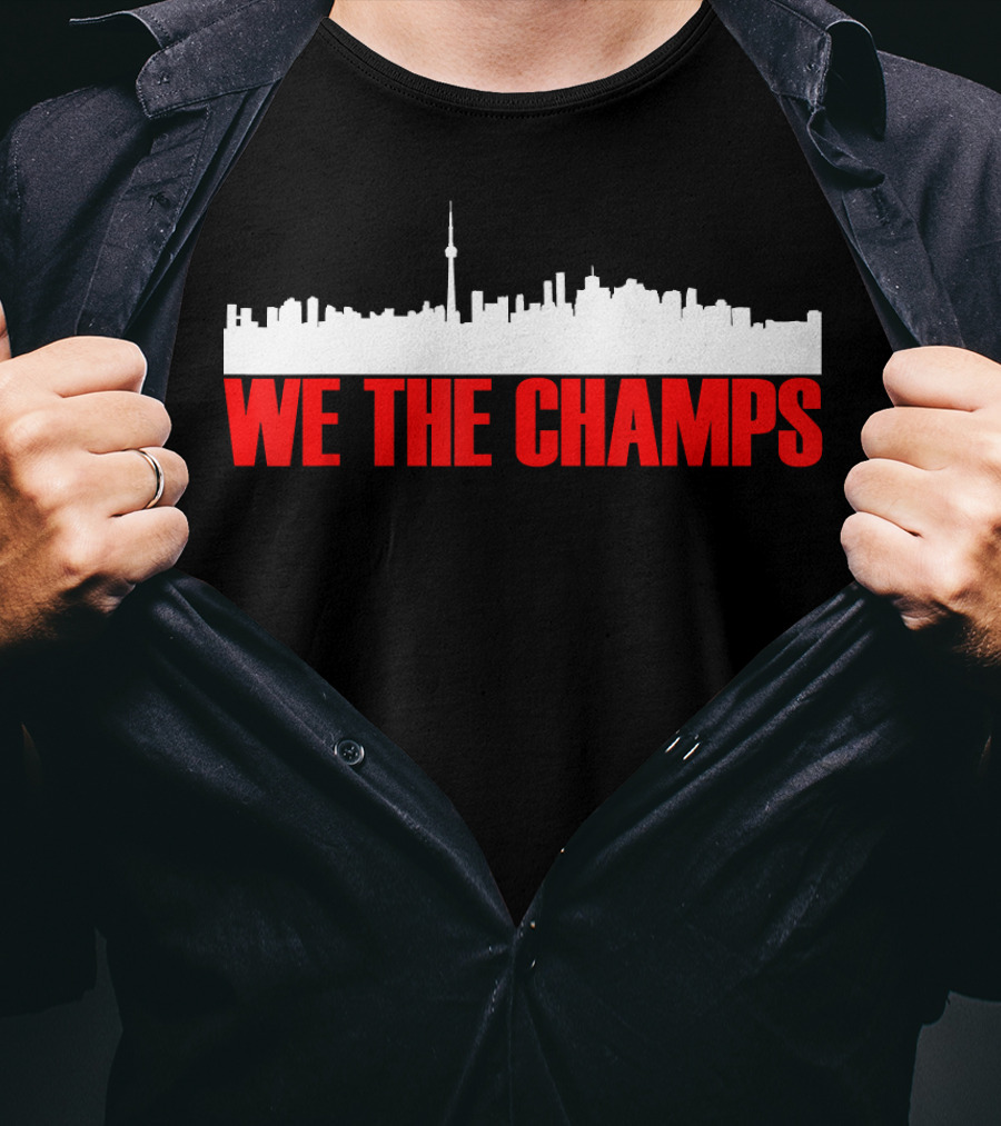 We The Champs North Toronto Skyline Men's T-Shirt