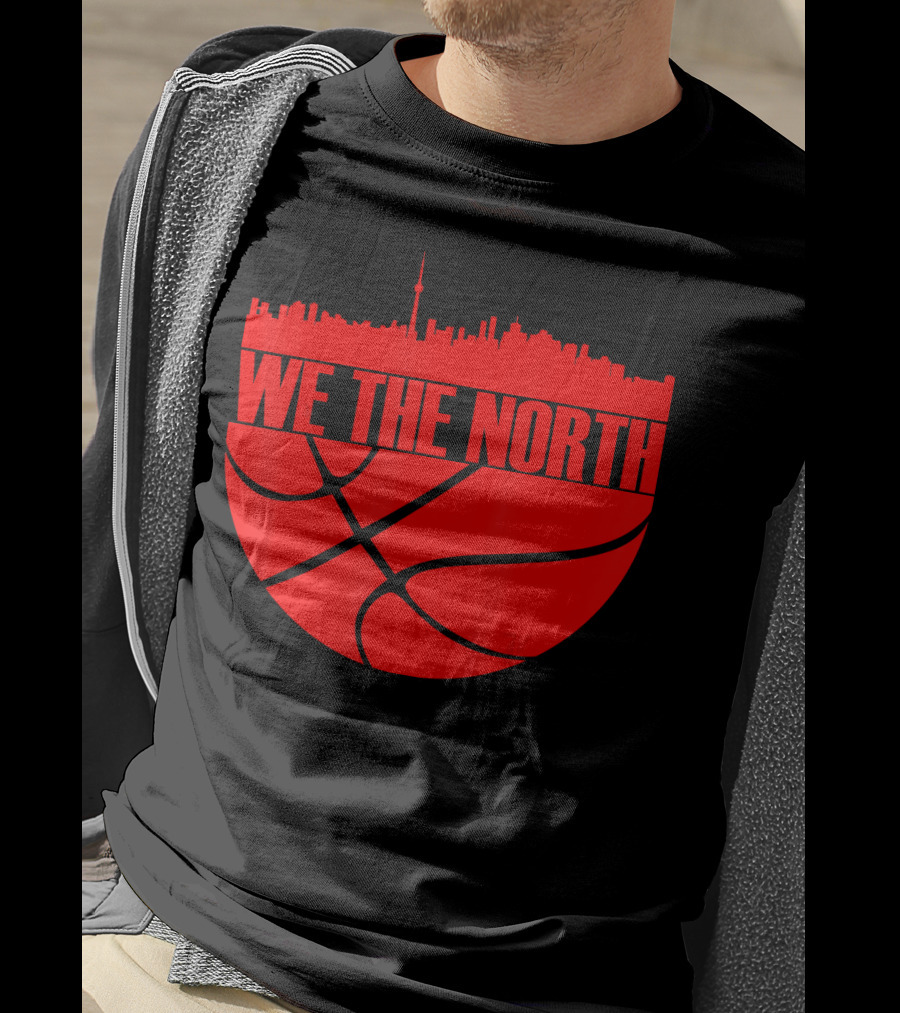 We The North Toronto Skyline Basketball Men's T-Shirt