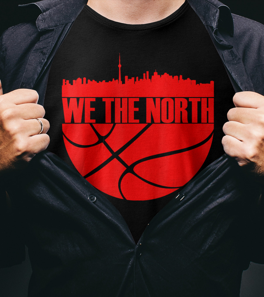 We The North Toronto Skyline Basketball Men's T-Shirt