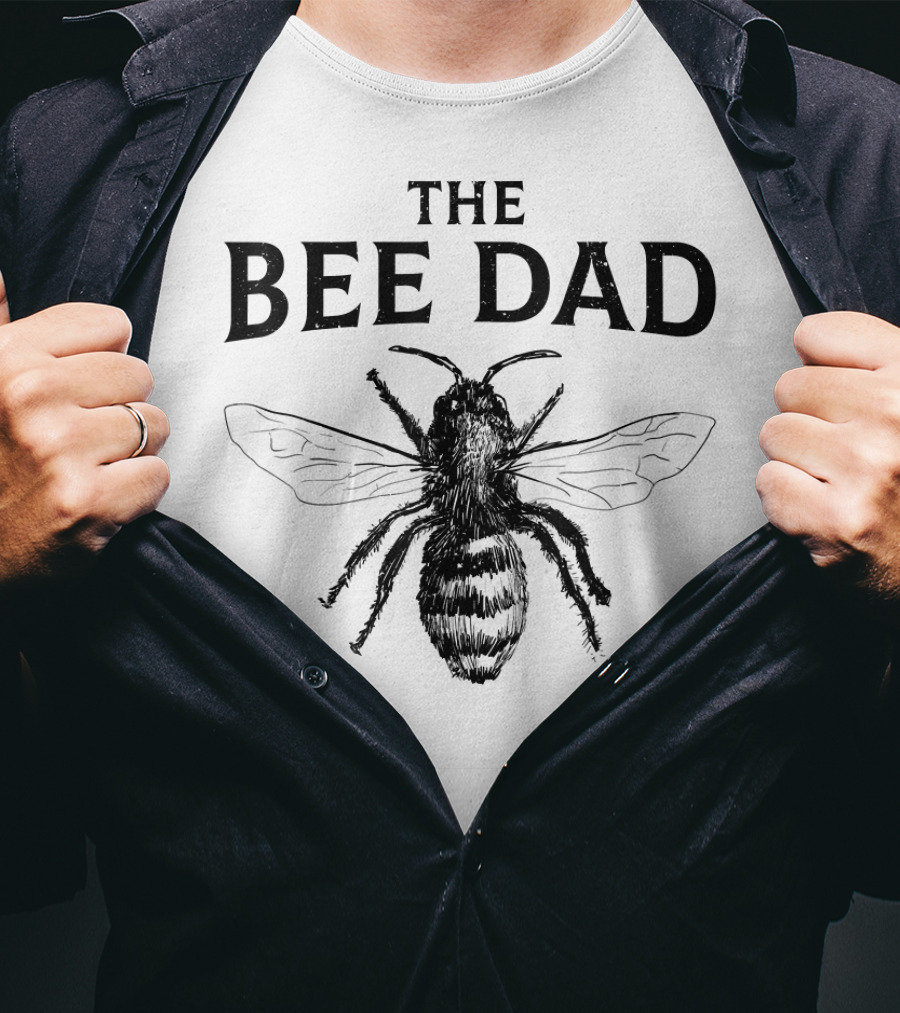 THE BEE DAD Beekeeping Father T-Shirt