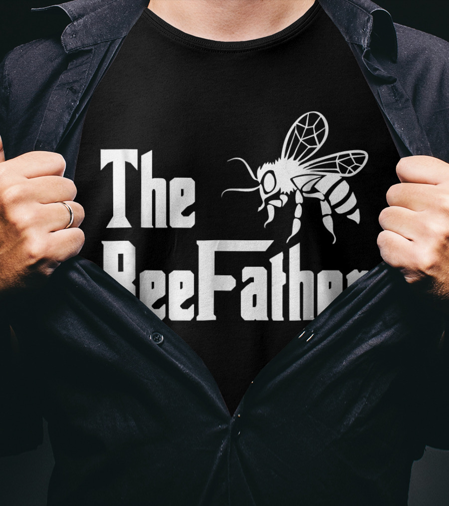 The Bee Father Funny Beekeeper Parody With Bee T-Shirt