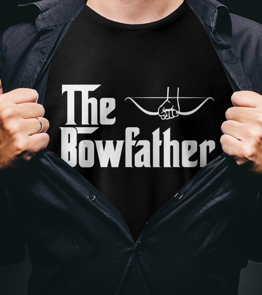 The Bowfather Funny Archery Parody Archery Archer T-Shirt