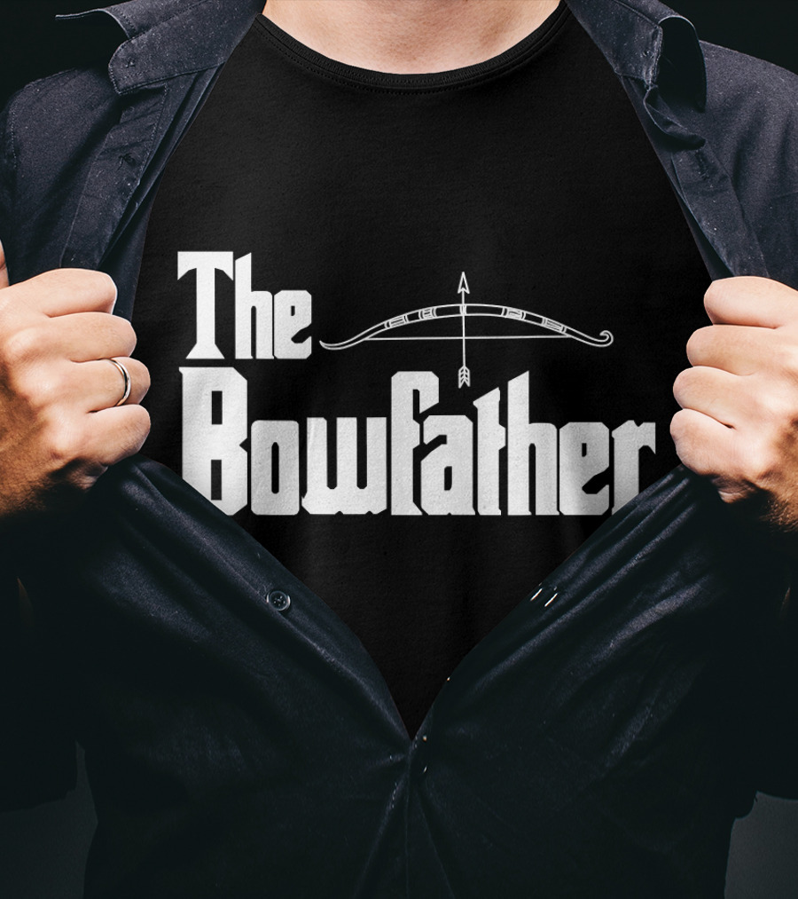 The Bowfather Archery Humor Novelty T-Shirt