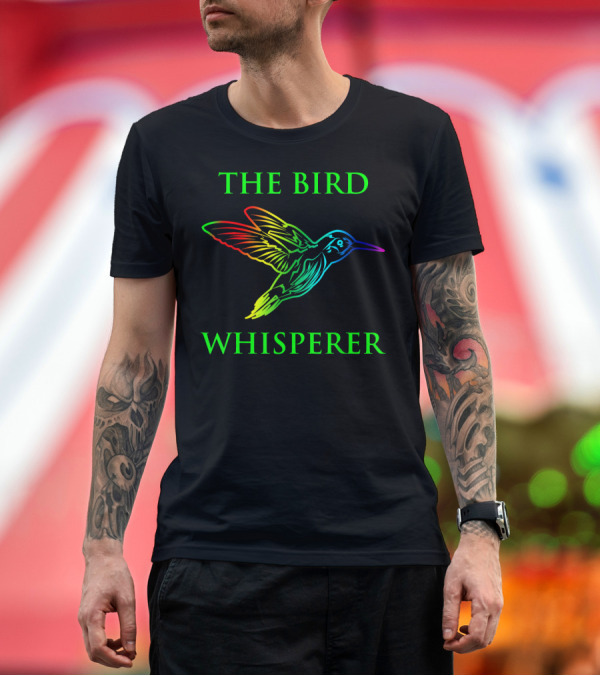 Premium T-Shirt: THE BIRD WHISPERER T-Shirt THE BIRD WHISPERER T-Shirt